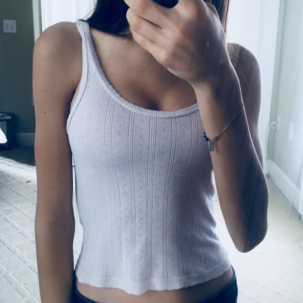 {Brandy Melville} Light Pink Tank Top